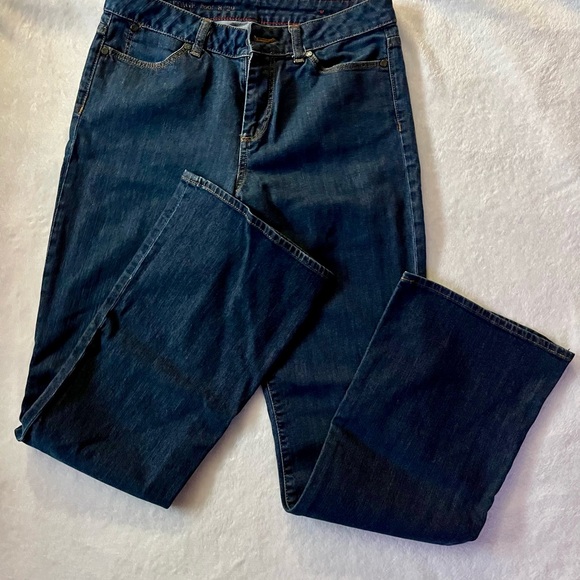 Talbots Denim - Talbot’s Heritage Dark Blue Straight Leg Women's Jeans